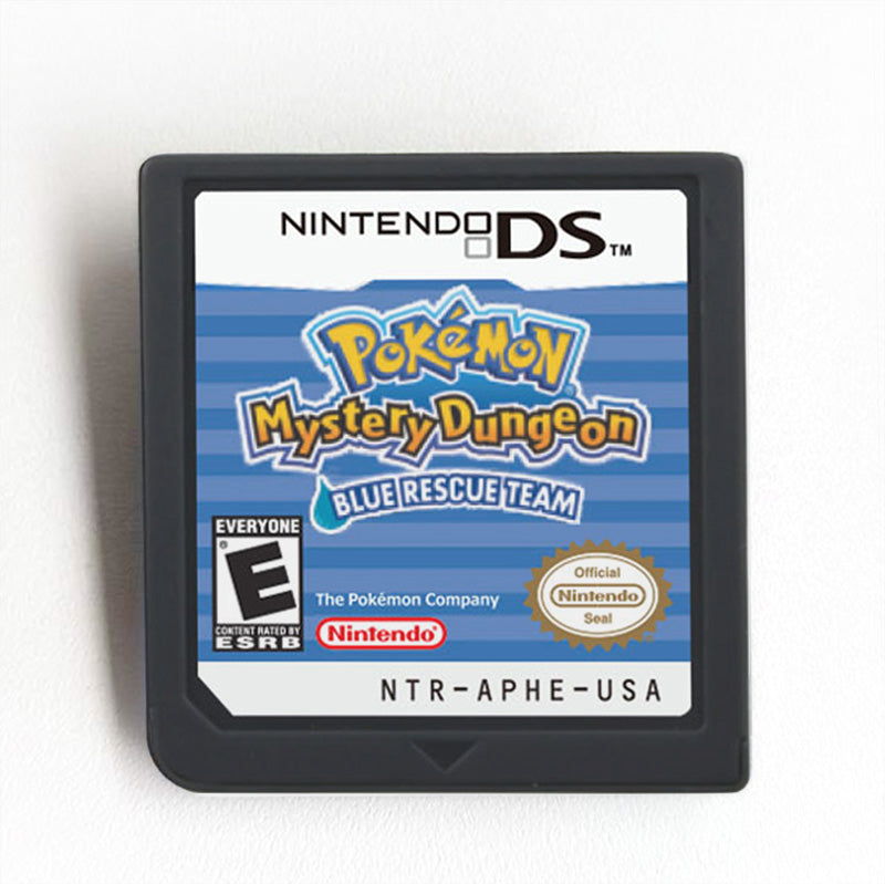 Pokemon Mystery Dungeon Blue Rescue Team Game cartridge for Nintendo Ds 3ds 2ds