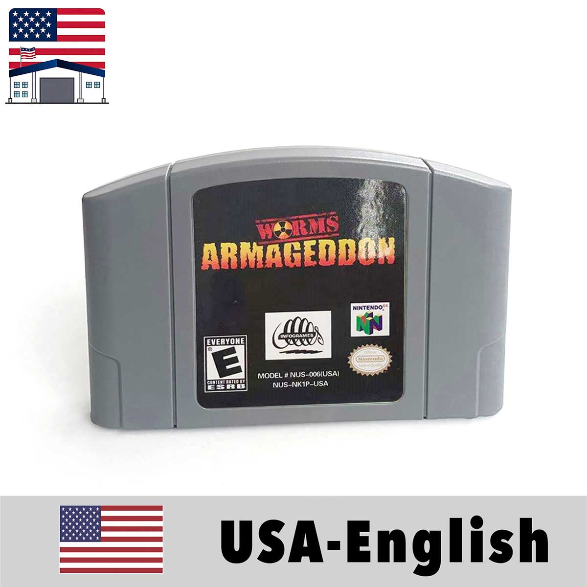 (Shipped From The United States) USA NTSC Version English Retro Video Game Consoles 64bit Game Cartridge for N64
