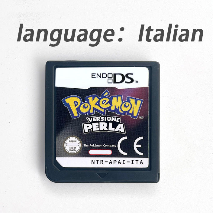 USA EUR FRA ESP NOE ITA Pokemon HeartGold SoulSilver Platinum Diamond Pearl Version Game cartridge for Nintendo Ds 3ds 2ds