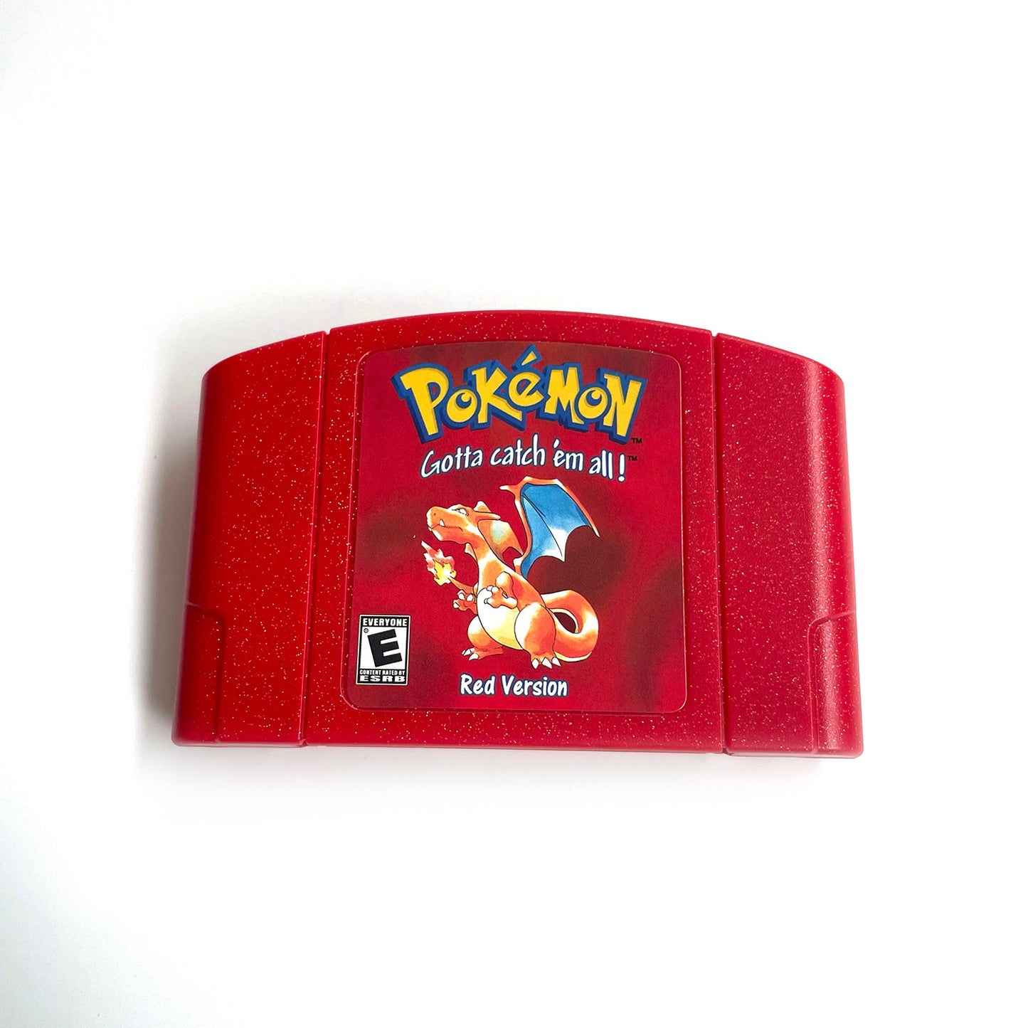 pokemon red version game cartridge with tray box for N64 Nintendo 64