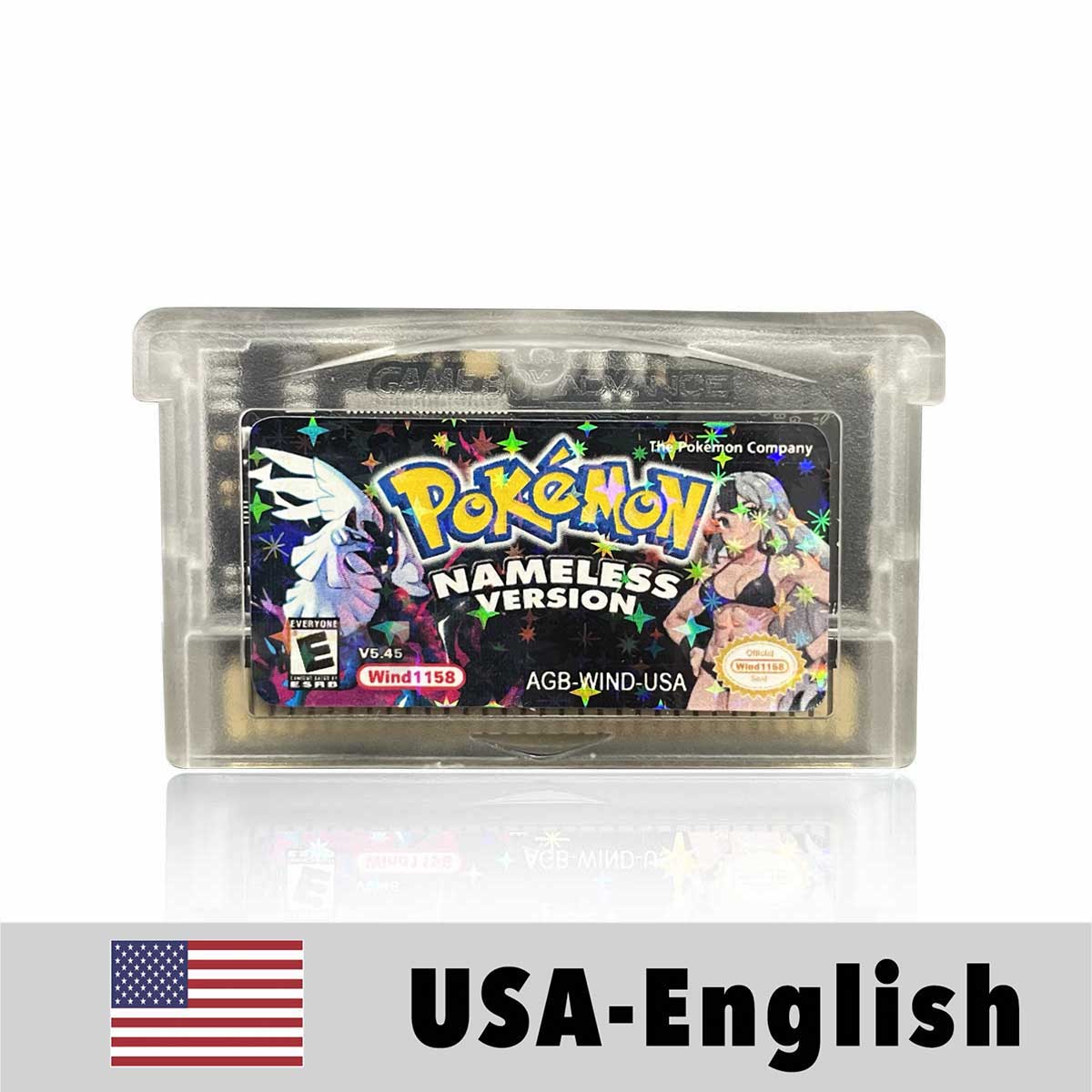 Pokemon NAMELESS 5.36.( 1 M Flash cart ) Cartridge for GBA