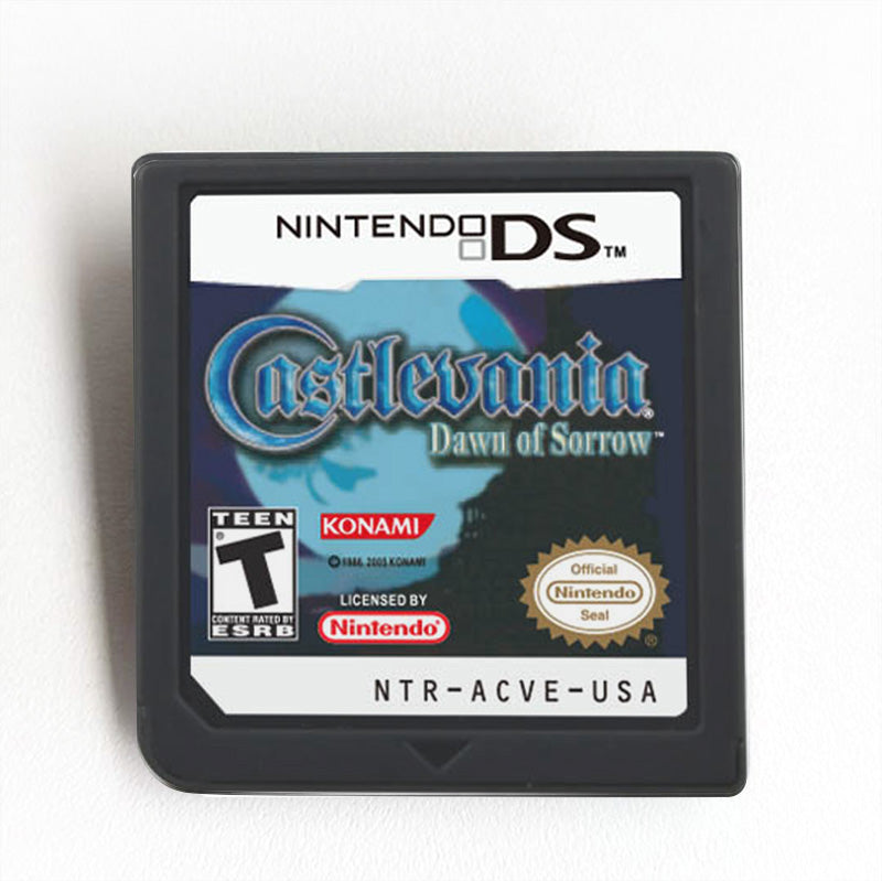 Castlevania Dawn of Sorrow Game cartridge for Nintendo Ds 3ds 2ds