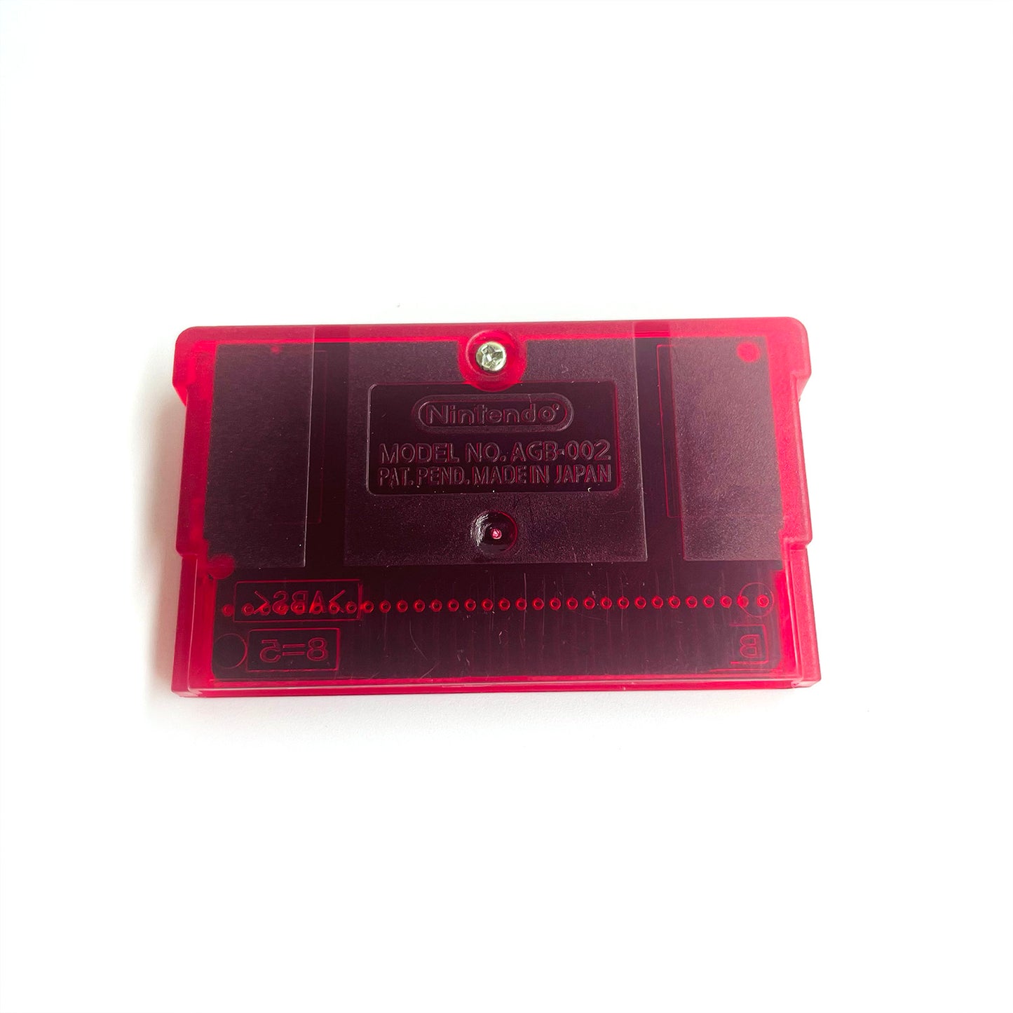 pokemon ruby version cartridge with tray box manual for gba game boy advance