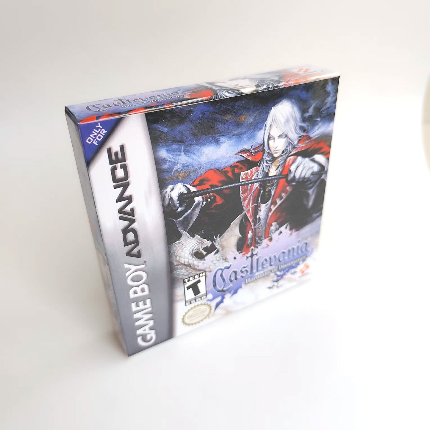 Castlevania Harmony of Dissonance cartridge with tray box manual for gba game boy advance