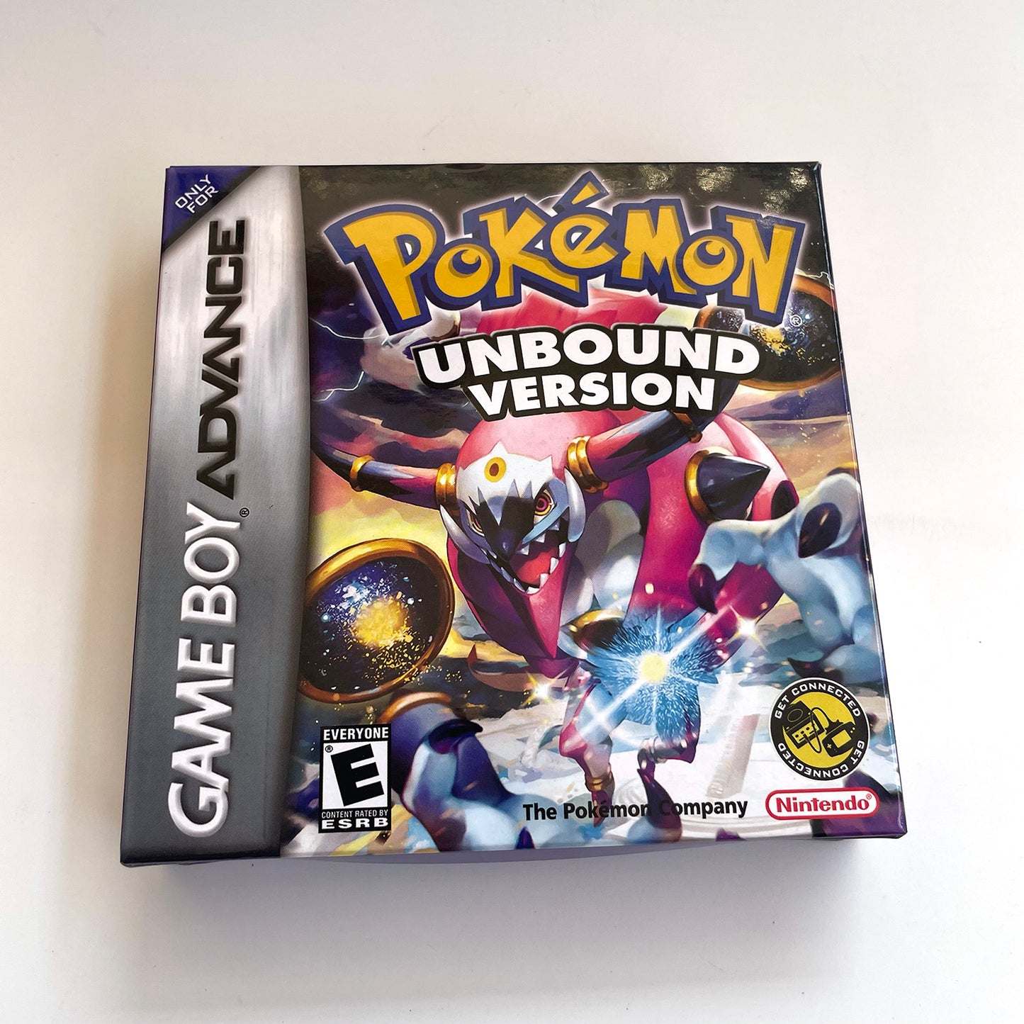 pokemon Unbound version RTC Flash cart game cartridge with tray box for gba game boy advance