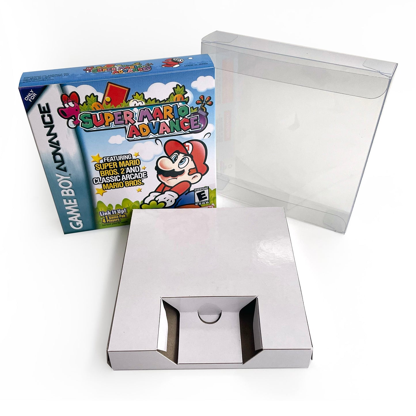 super mario acvance 1 cartridge with tray box for gba game boy advance