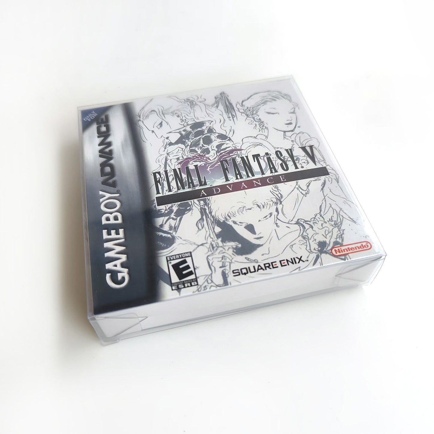 Final Fantasy V cartridge with tray box manual for gba game boy advance