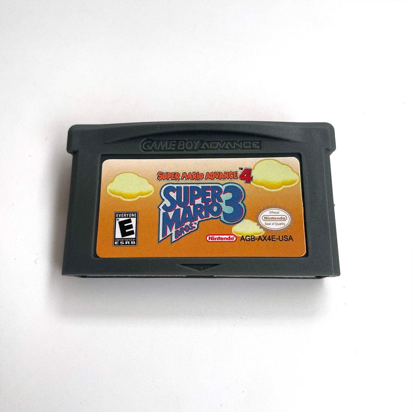 super mario acvance 4 cartridge with tray box for gba game boy advance