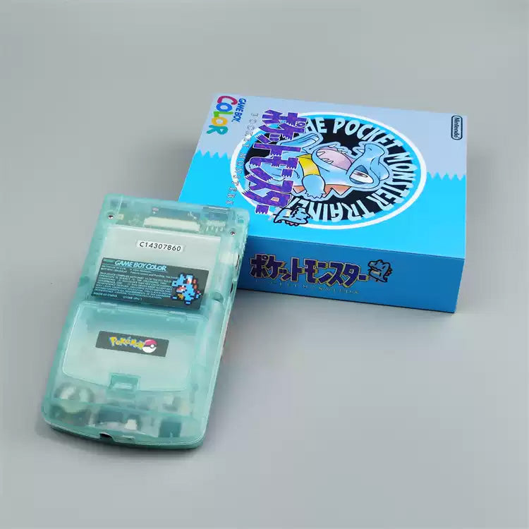 GBC GAMEBOY COLOR game console, high brightness handheld console, point-to-point full fit small saw crocodile