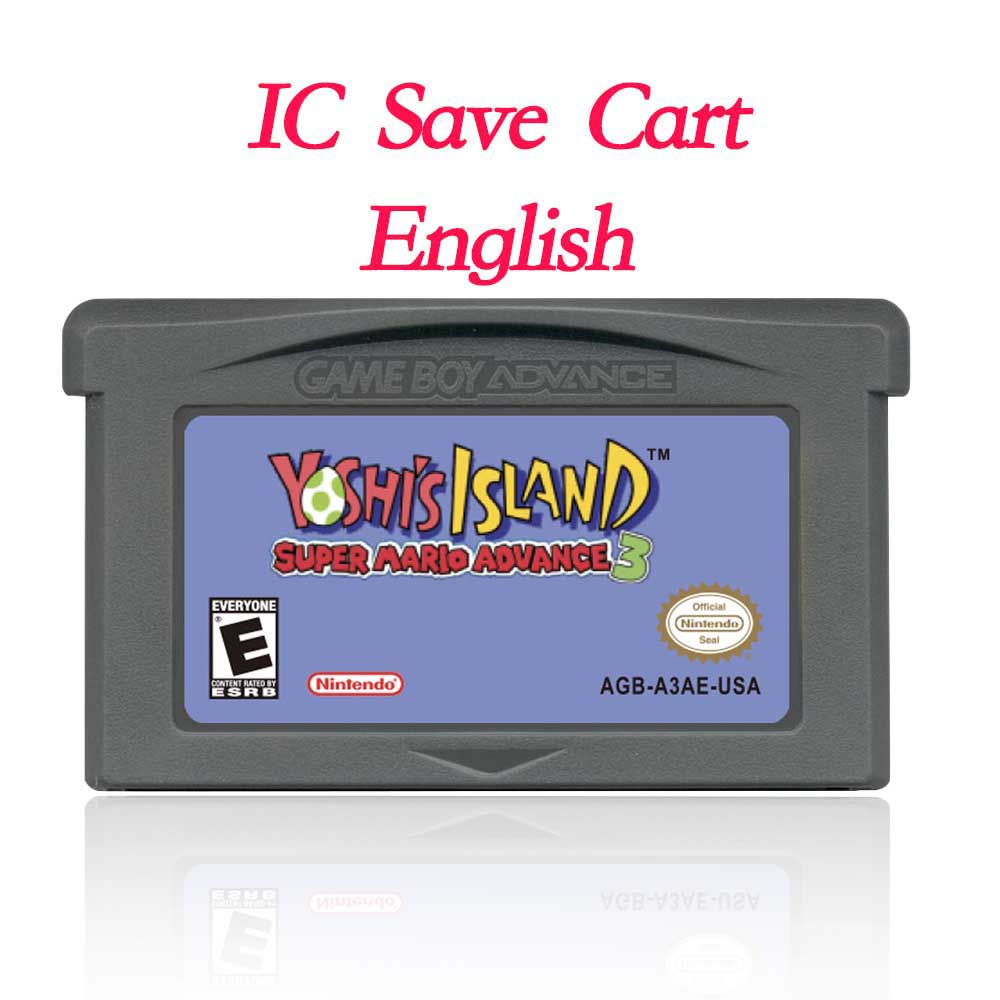 USA Englsih Zelda,super Mario,Kirby,Final Fantasy,donkey Kong,Castlevania,Metroid, Fire Emblem  Nintendo Game Cartridge for Gba