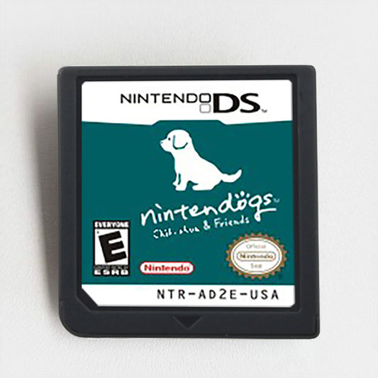 Nintendogs Chihuahua & Friends DS Adopt, Train, and Play with Virtual Puppies Game cartridge for Nintendo Ds 3ds 2ds
