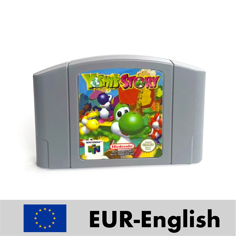 EUR PLA version English Resident Evil 2 game cartridge with tray box for N64 Nintendo 64