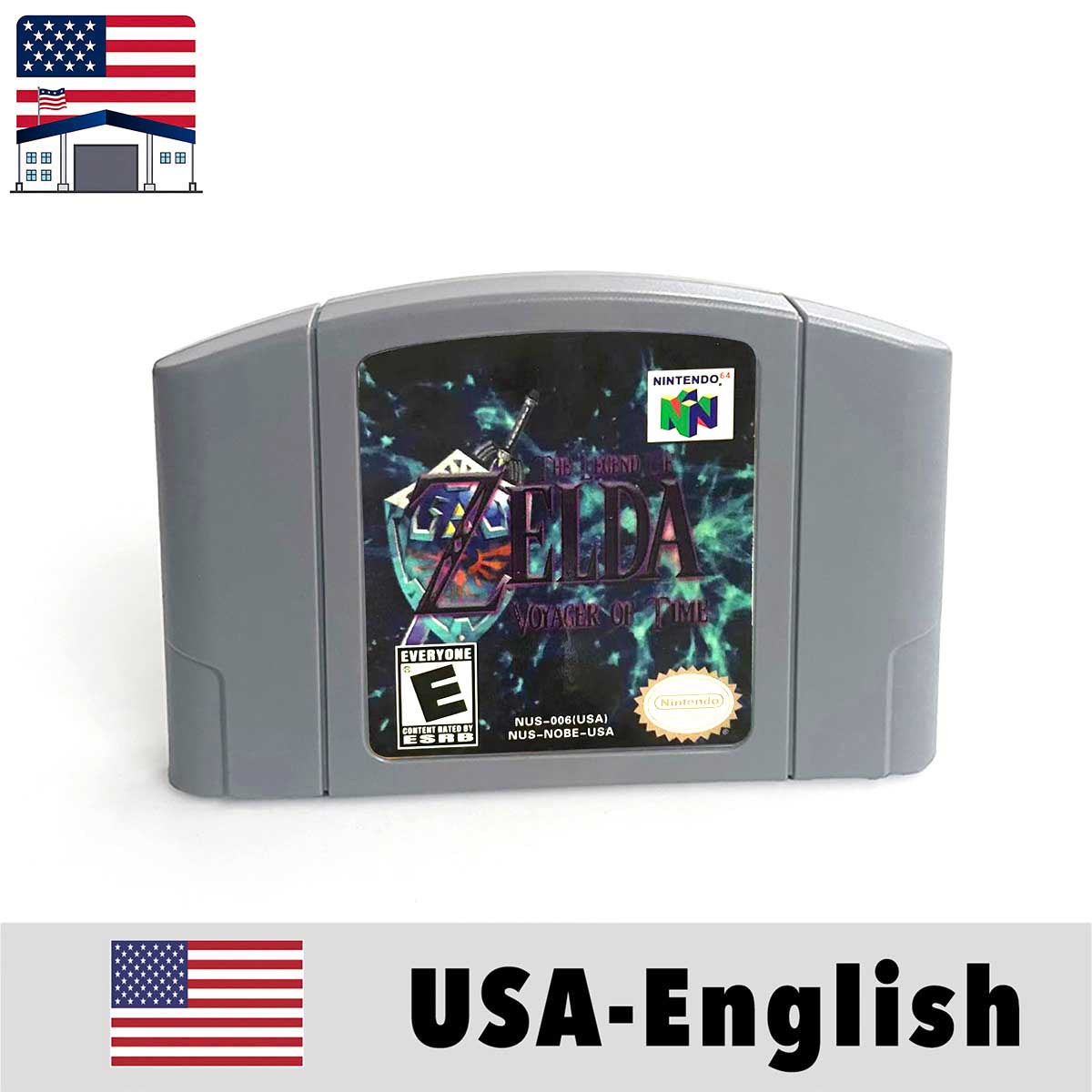 （Shipped From The United States) THE-LEGEND-OF-ZELDA Series USA NTSC Version English Retro Video Game Consoles 64bit Game Cartridge for N64
