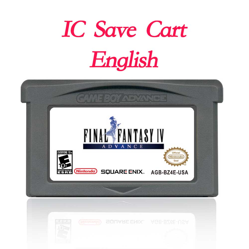 USA Englsih Zelda,super Mario,Kirby,Final Fantasy,donkey Kong,Castlevania,Metroid, Fire Emblem  Nintendo Game Cartridge for Gba