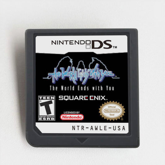 The World Ends with You Game cartridge for Nintendo Ds 3ds 2ds
