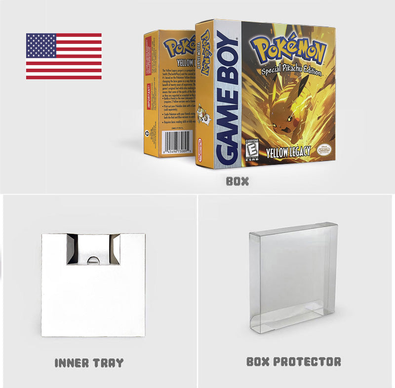 pokemon yellow legacy noRTC cartridge for GBC