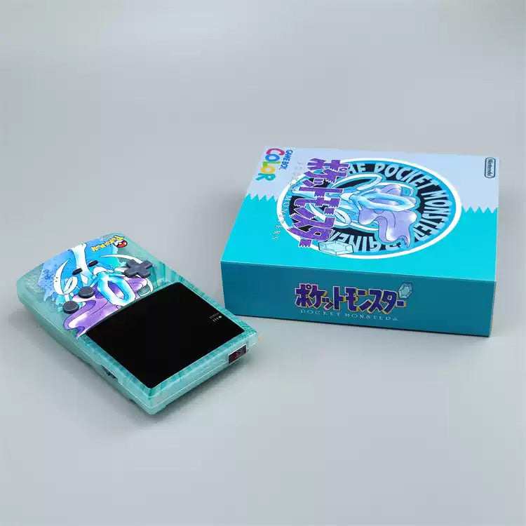 GBC GAMEBOY COLOR game console, high brightness handheld console, point-to-point full fit for Shuijun
