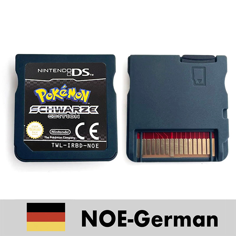 USA FRA ITA NOE ESP Pokemon HeartGold SoulSilver Black 1 2 White 1 2 Nintendo Game Cartridge for DS NDS 3DS