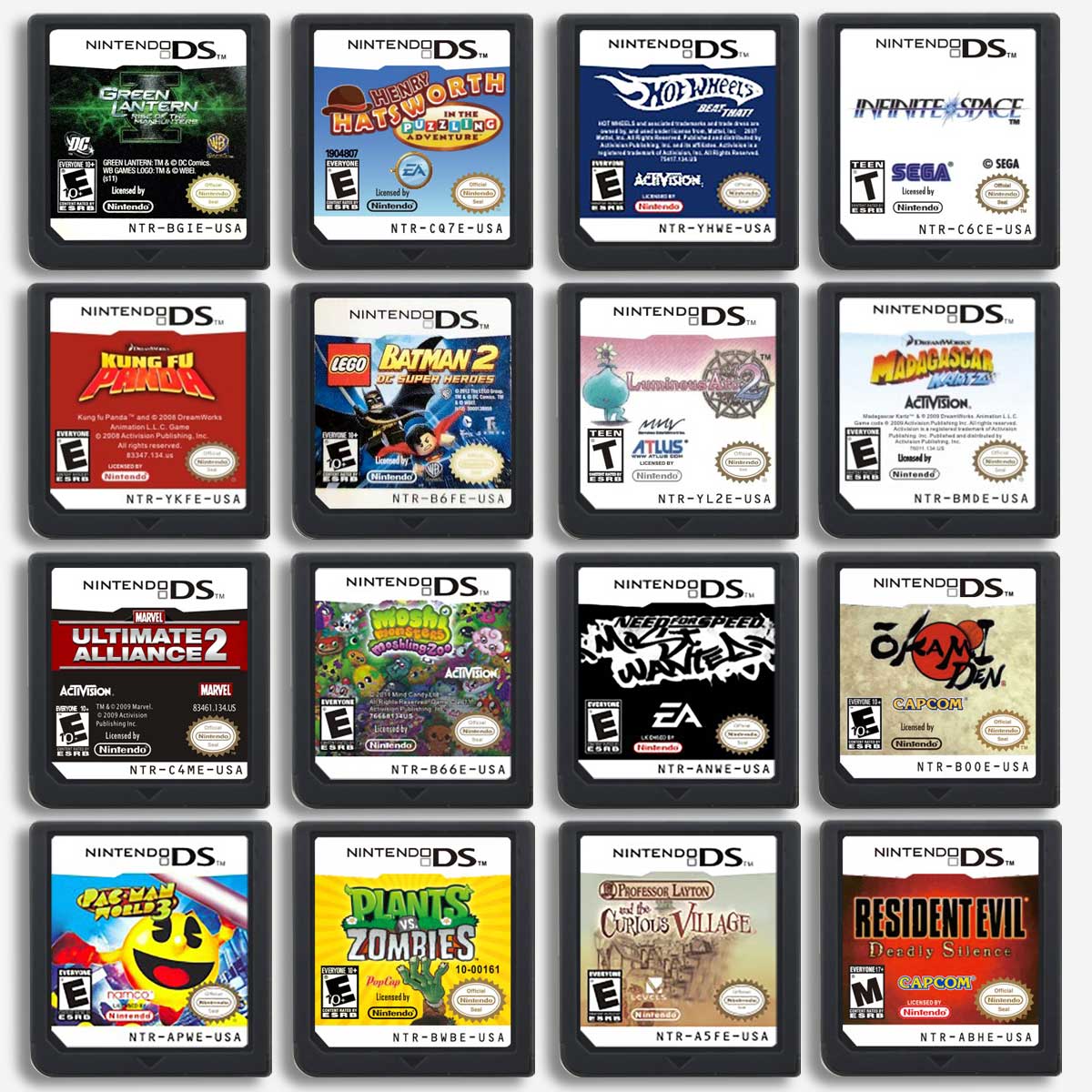 USA English Ds Game Series Game Cartridge for Nintendo Ds 3ds 2ds