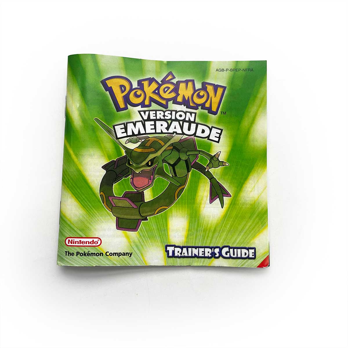 USA FRA NOE FRA ESP Pokemon Leaf Green Fire Red Ruby Emerald Sapphire manual for Gba