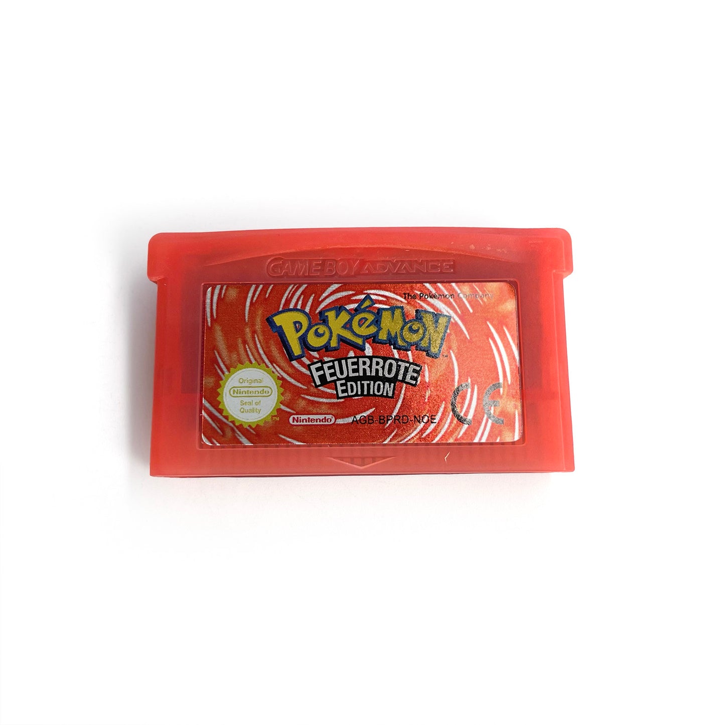 NOE German IC save 1 M flash cart pokemon firered version box with tray Nintendo game cartridge for gba game boy advance