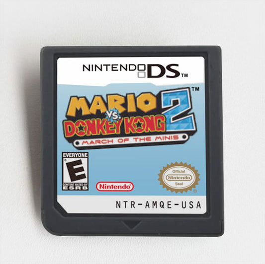 Mario vs. Donkey Kong 2 March of the Minis Game cartridge for Nintendo Ds 3ds 2ds