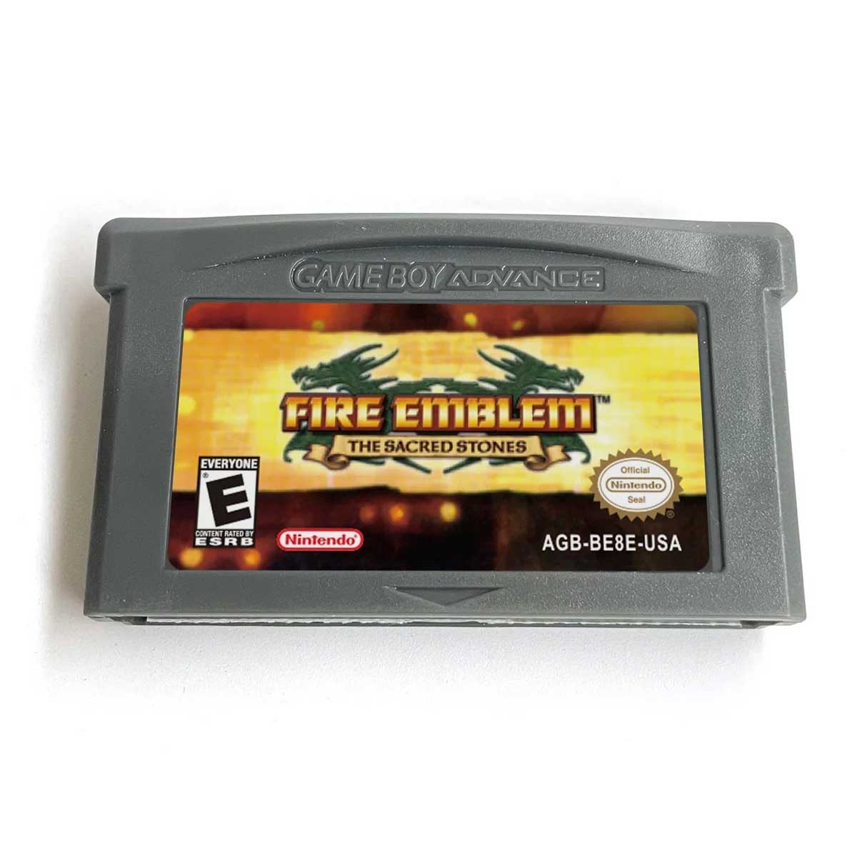 USA Englsih Fire Emblem The Sacred Stonse Tray Box Nintendo Game Cartridge for Gba