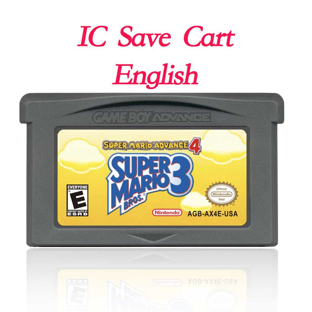 USA Englsih Zelda,super Mario,Kirby,Final Fantasy,donkey Kong,Castlevania,Metroid, Fire Emblem  Nintendo Game Cartridge for Gba