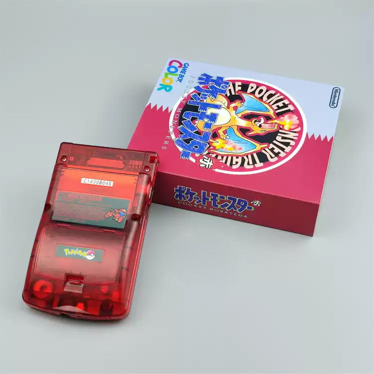 GBC GAMEBOY COLOR game console, high brightness handheld console, point-to-point full fit Spitfire Dragon