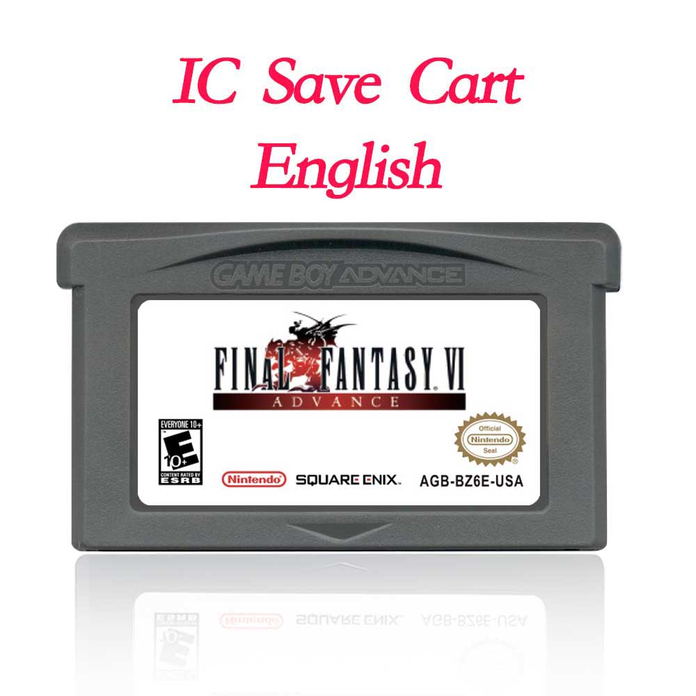 USA Englsih Zelda,super Mario,Kirby,Final Fantasy,donkey Kong,Castlevania,Metroid, Fire Emblem  Nintendo Game Cartridge for Gba