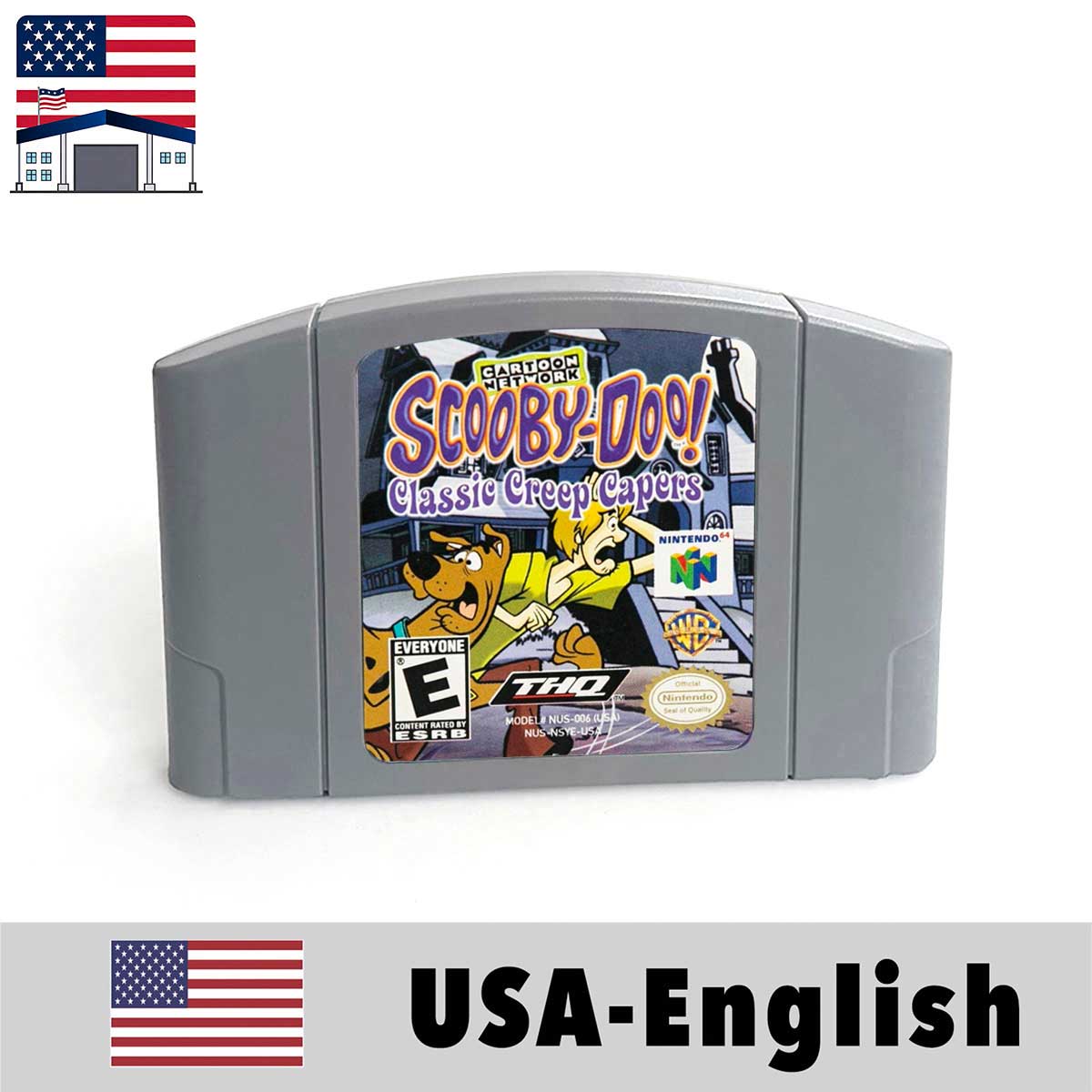 （Shipped From The United States) USA NTSC Version English Retro Video Game Consoles 64bit Game Cartridge for N64