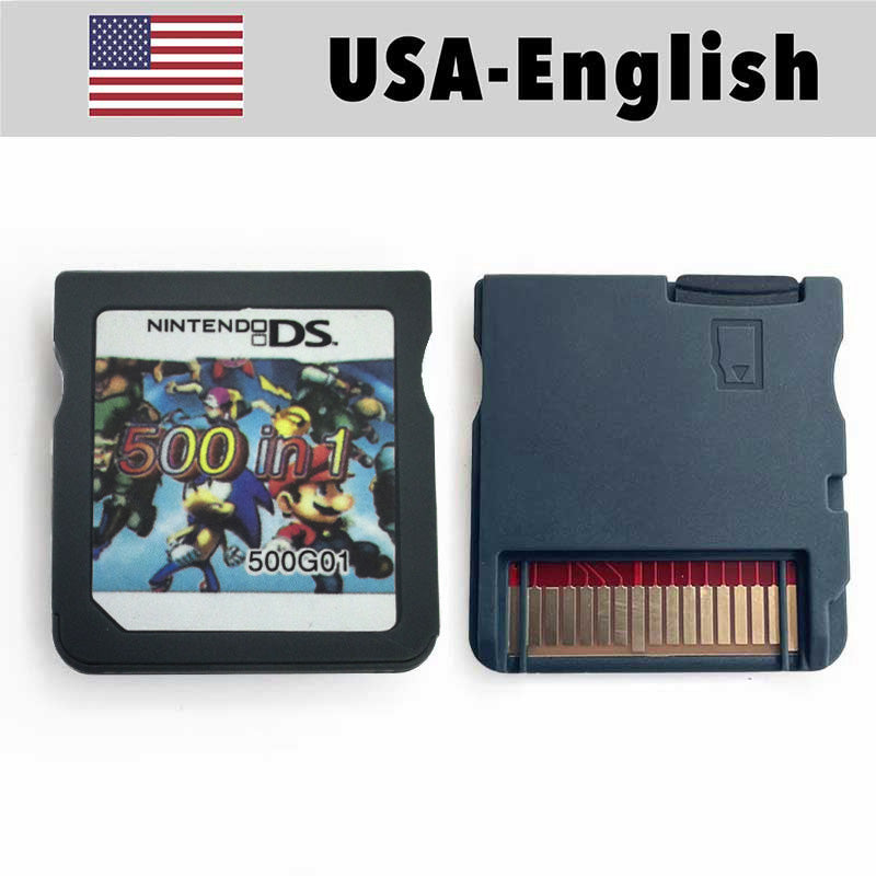 （Shipped from the United States）USA English 208 in 1,482 in 1,486 in 1,500 in 1,510 in 1,4300 in 1,5000 in 1,7800 in 1 Game Cartridge for DS Console