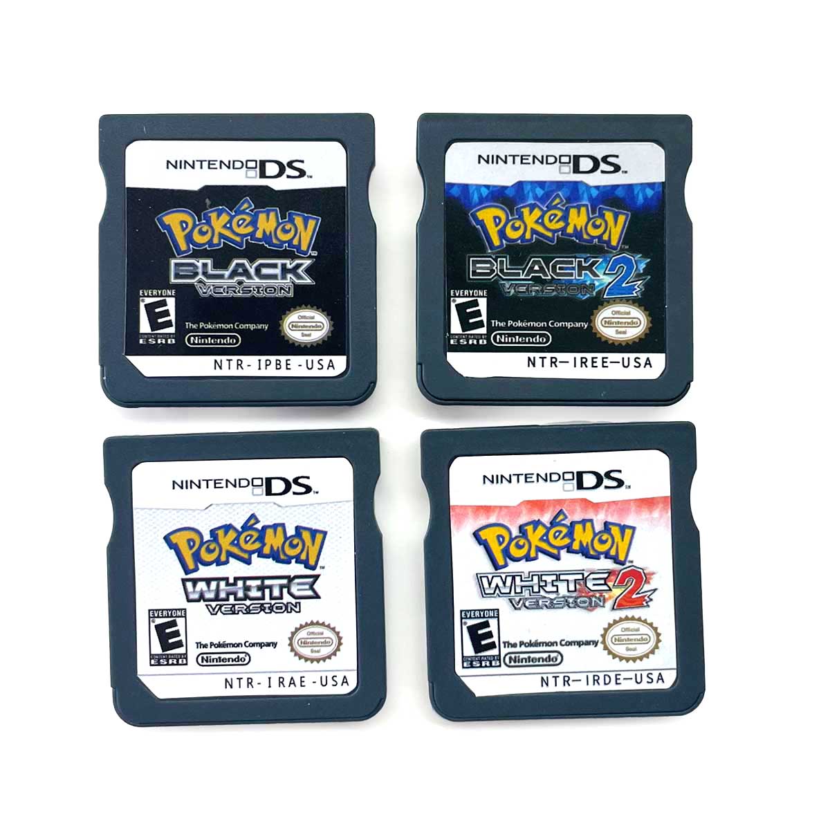 USA English Pokemon black 1 2 White 1 2 box Game Cartridge for DS NDS 3DS