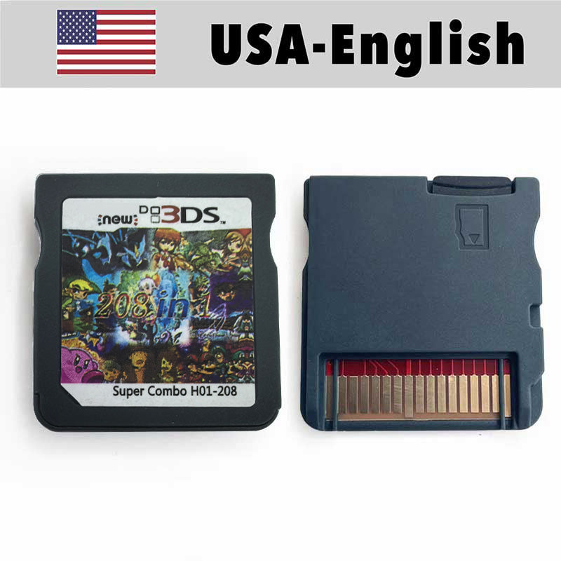 （Shipped from the United States）USA English 208 in 1,482 in 1,486 in 1,500 in 1,510 in 1,4300 in 1,5000 in 1,7800 in 1 Game Cartridge for DS Console