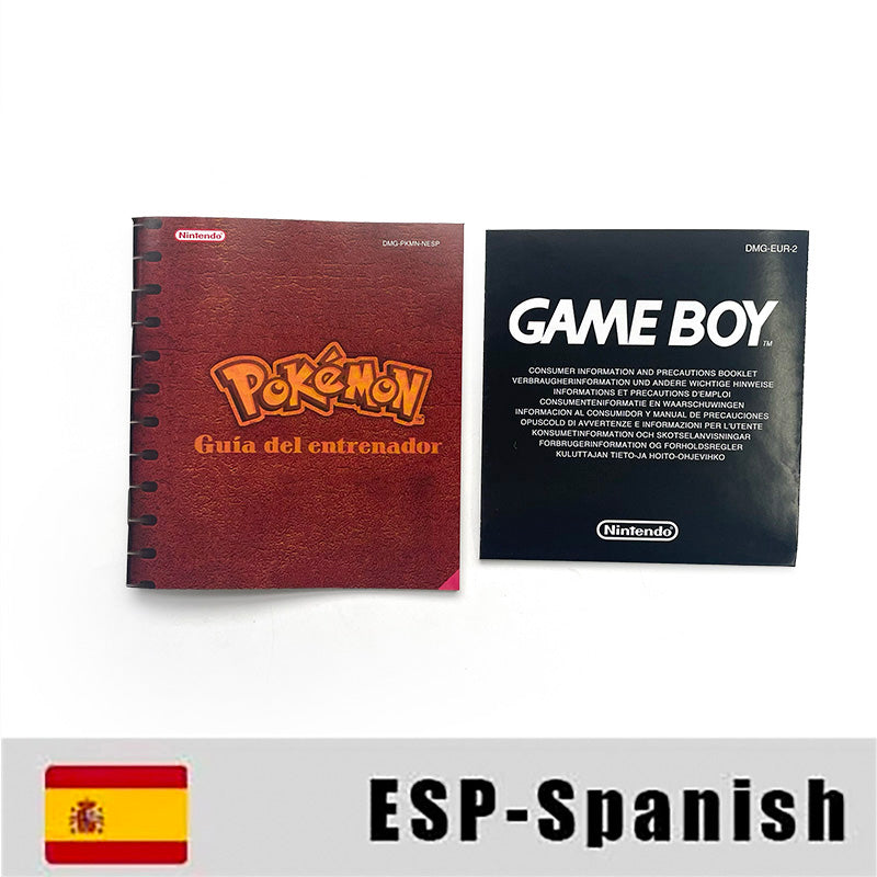 gbc game FRA French pokemon red rouge version Battery save no RTC Flash cartridge with tray box gbc game boy color