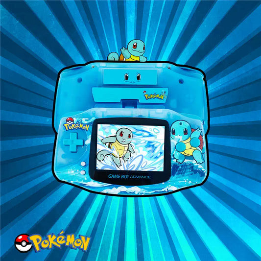 GBA GAMEBOY Advance Game Console Color Highlighting SP NDSLPSP Johnny Turtle