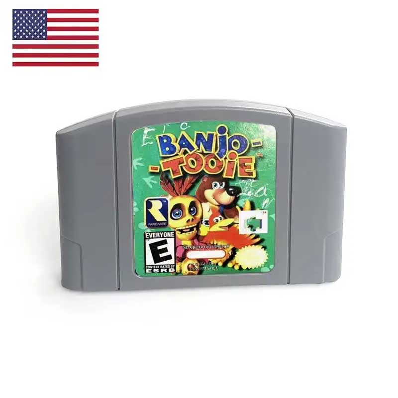 （Shipped from the United States)USA NTSC Version English Retro Video Game Consoles  N64 64bit Game Cartridge for N64