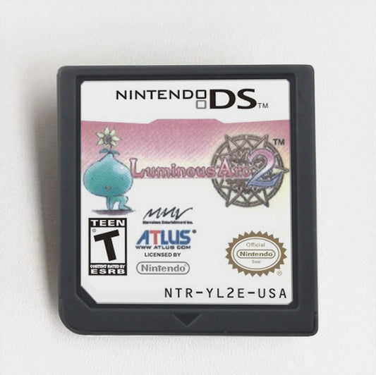 Luminous Arc 2: Nintendo DS Tactical RPG with Magic - Filled Battles and Romance Game cartridge for Nintendo Ds 3ds 2ds