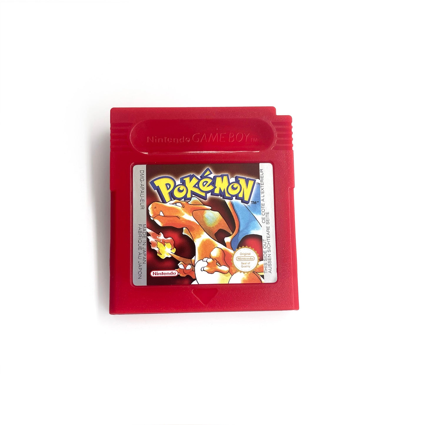 gbc game EUR english pokemon red version Battery save no RTC Flash cartridge with tray box gbc game boy color