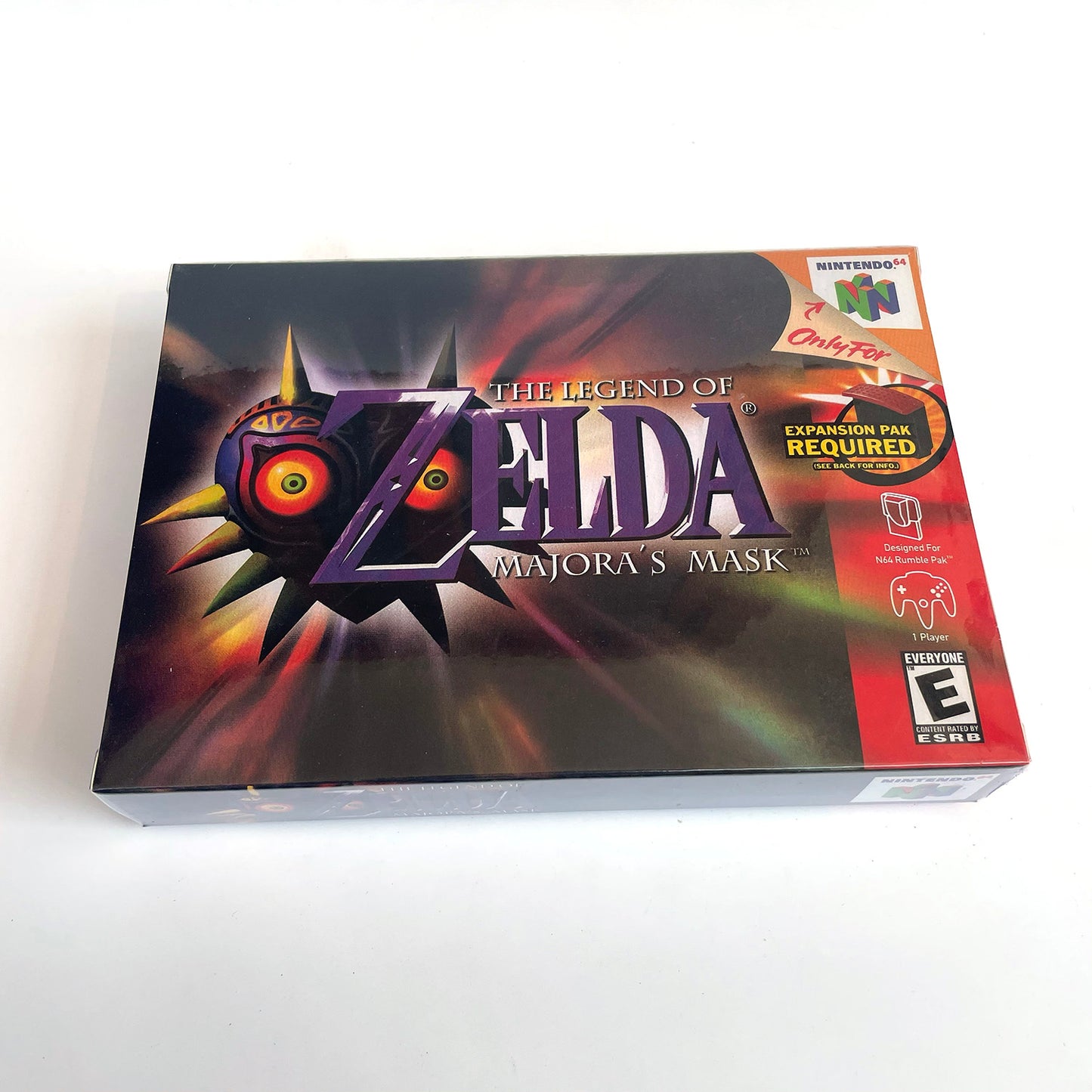 EUR PLA version English Resident Evil 2 game cartridge with tray box for N64 Nintendo 64