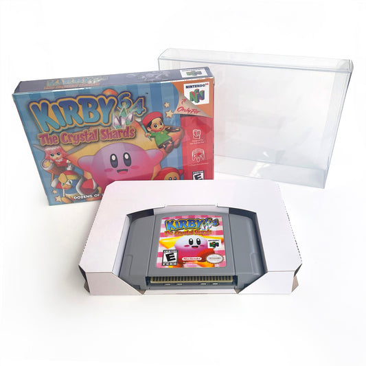 kirby 64 game cartridge with tray box for N64 Nintendo 64
