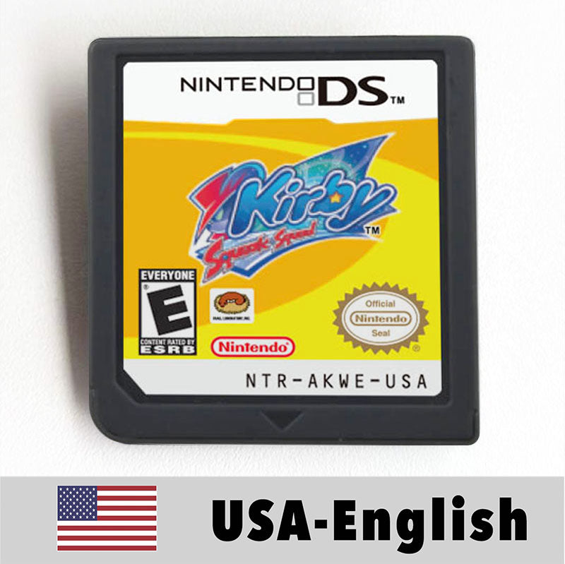 USA English Ace Attorney/Castlevania/Kirby/Rune Factory/Bomberman/Digimon World/Dragon Quest/Etrian Odyssey Game Cartridge for Nintendo Ds 3ds 2ds