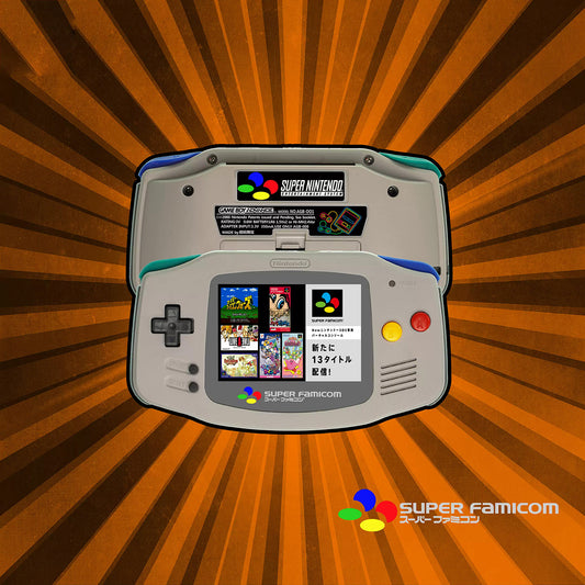Nintendo GAMEBOY Advance SFC GBA Color Gaming Console High Brightness Full Set Shell and Whole Machine