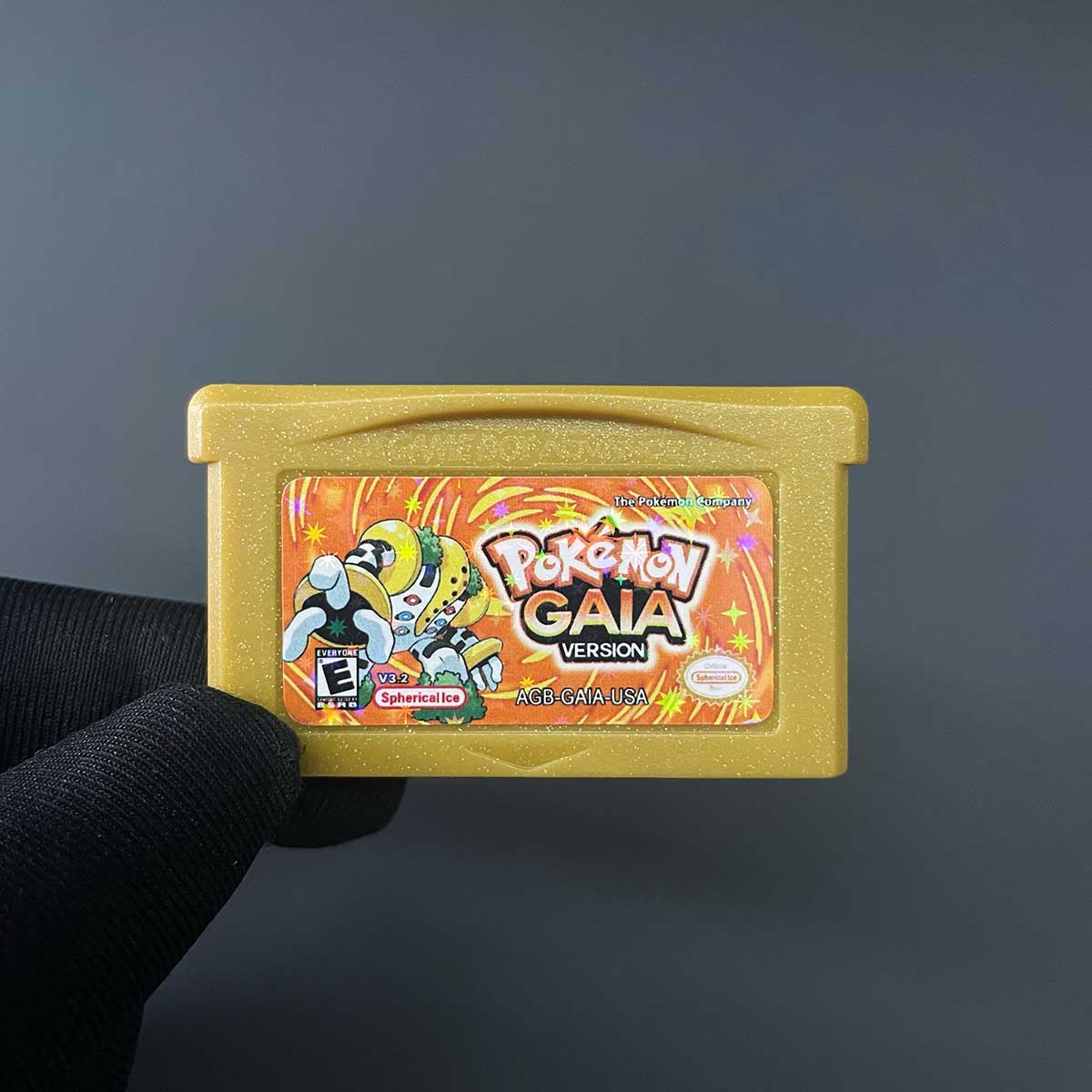 USA ESP Pokemon GAIA ( 1 M Flash cart ) Cartridge for GBA