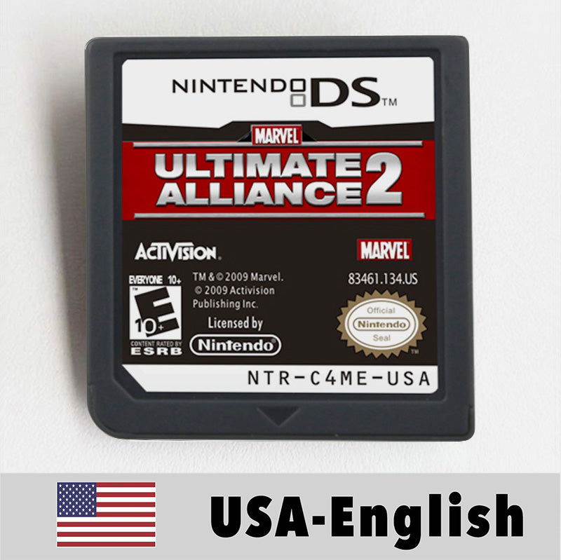 USA English Ds Game Series Game Cartridge for Nintendo Ds 3ds 2ds