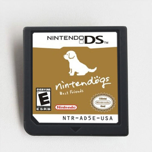 Nintendogs Best Friends DS 20+ Breeds Touch/Voice Play & Multiplayer Game cartridge for Nintendo Ds 3ds 2ds