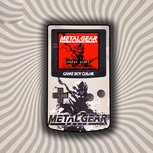 GBC customized GAMEBOY COLOR game console highlights point-to-point fully bonded alloy equipment