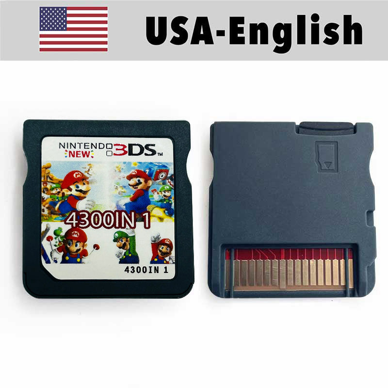 （Shipped from the United States）USA English 208 in 1,482 in 1,486 in 1,500 in 1,510 in 1,4300 in 1,5000 in 1,7800 in 1 Game Cartridge for DS Console