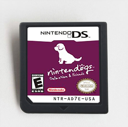 Nintendogs Dalmatian & Friends DS Adopt Train and Play with Multiple Breeds Game cartridge for Nintendo Ds 3ds 2ds