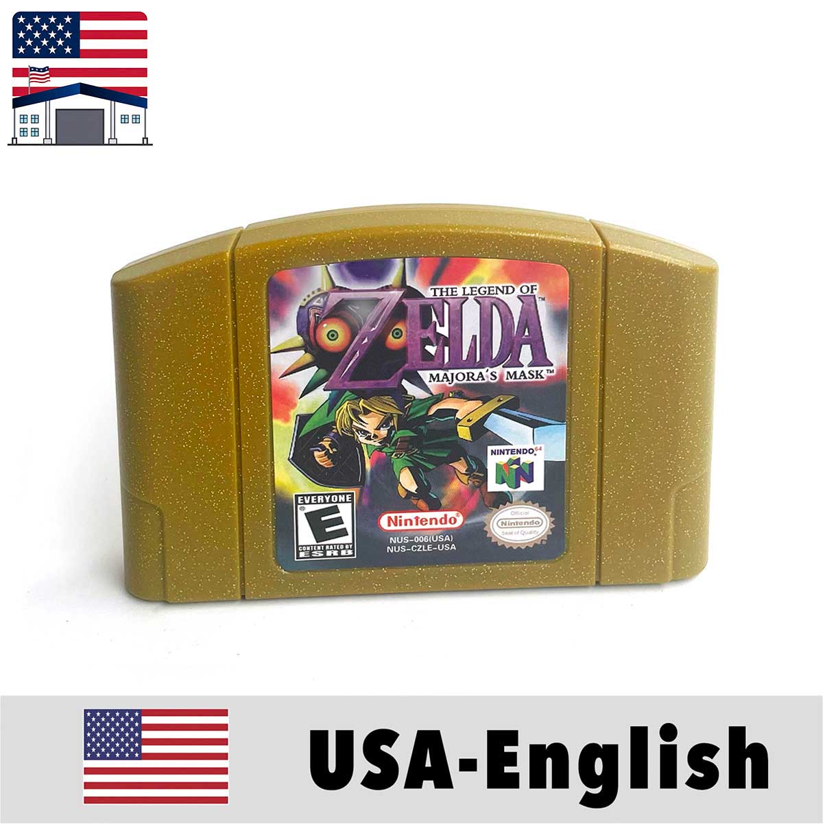 （Shipped From The United States) THE-LEGEND-OF-ZELDA Series USA NTSC Version English Retro Video Game Consoles 64bit Game Cartridge for N64